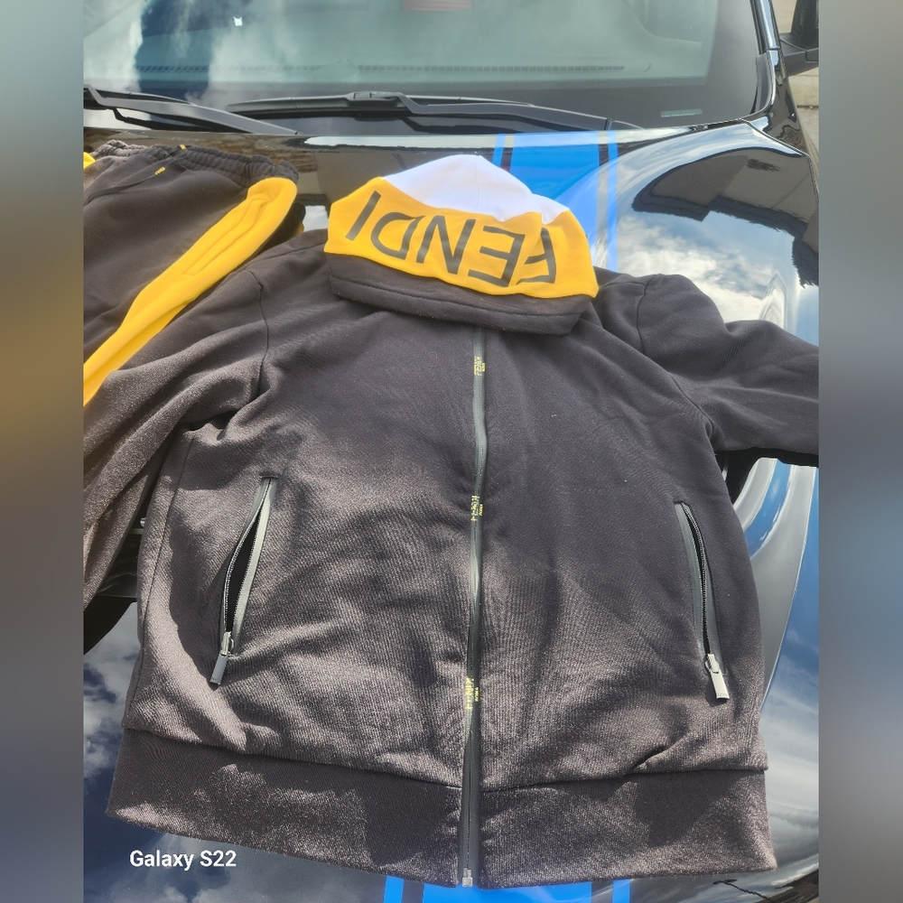Original 90'd used Fendi Roma track suit